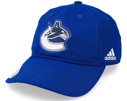 Vancouver Canucks Cotton Slouch Blue Dad Cap - Adidas