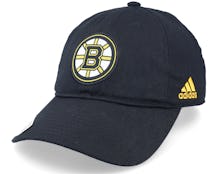 Boston Bruins Cotton Slouch Black Dad Cap - Adidas
