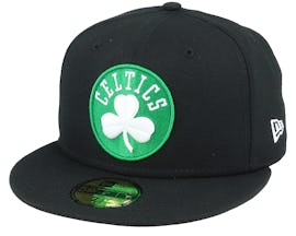 Hatstore Exclusive Boston Celtics 59Fifty Black Fitted - New Era