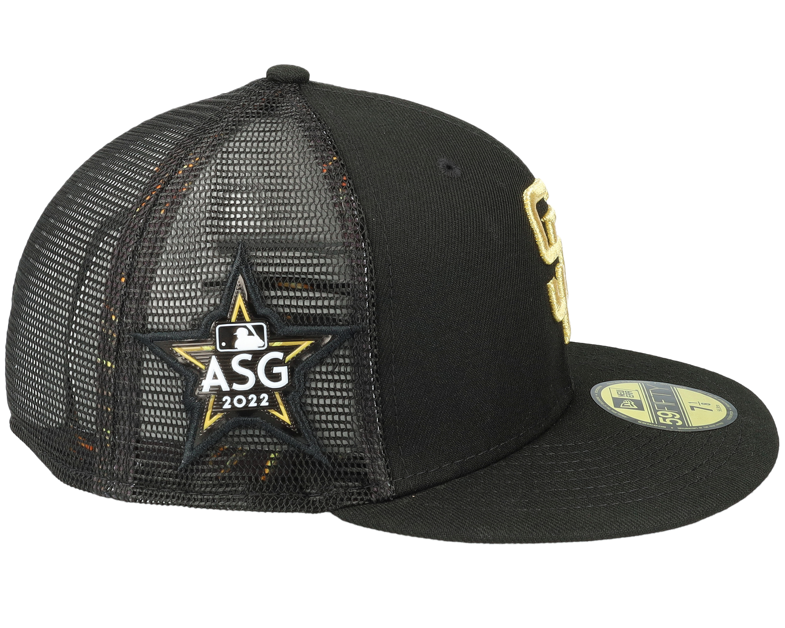 San Diego Padres MLB All Star Game 59FIFTY Black Mesh Fitted