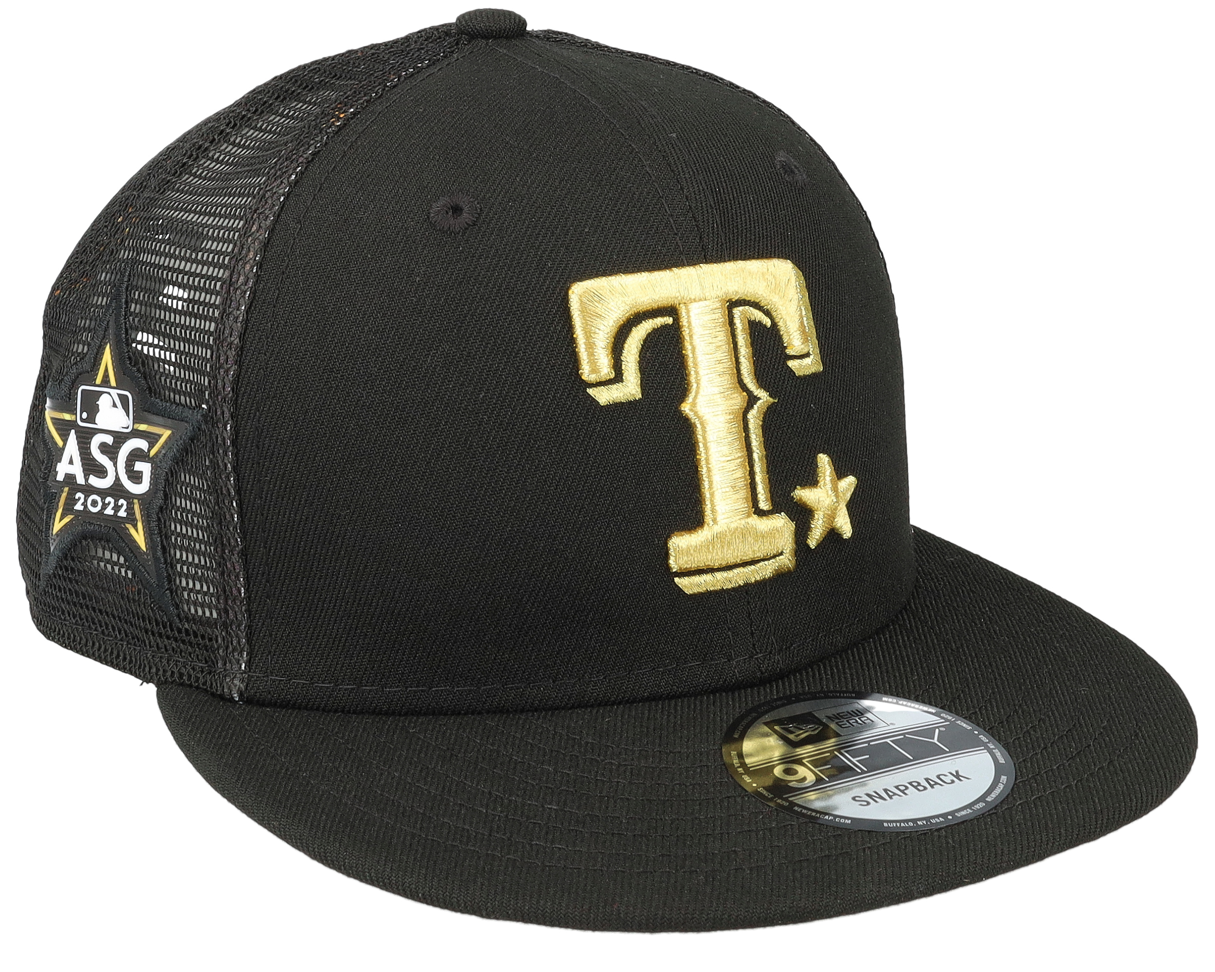Texas Rangers MLB All Star Game 9FIFTY Black Trucker - New Era