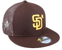 San Diego Padres MLB All Star Game 9FIFTY Brown Trucker - New Era