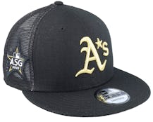 Oakland Athletics MLB All Star Game 9FIFTY Black Trucker - New Era