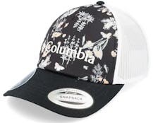 Womens Columbia Mesh Hat Ii Black Radical/White Trucker - Columbia