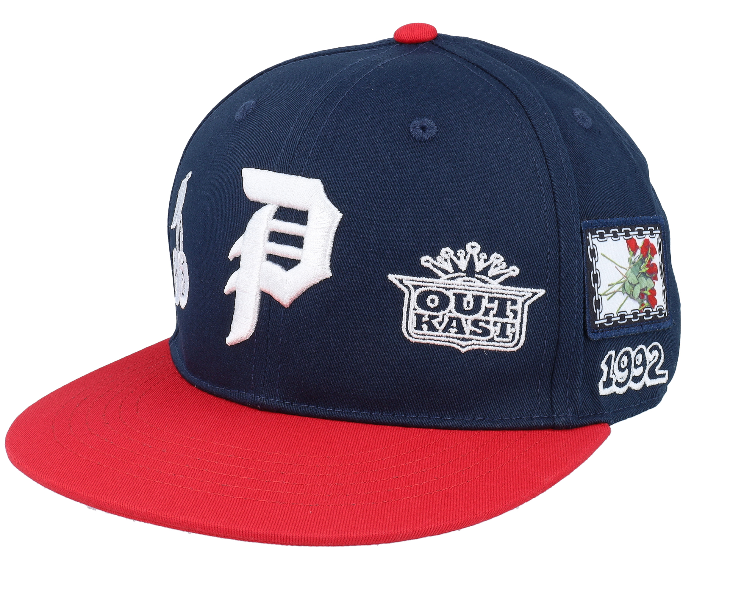 Jackson Blue/Red Snapback