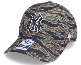 New York Yankees Drop Zone Mvp Tiger Camo Adjustable - 47 Brand