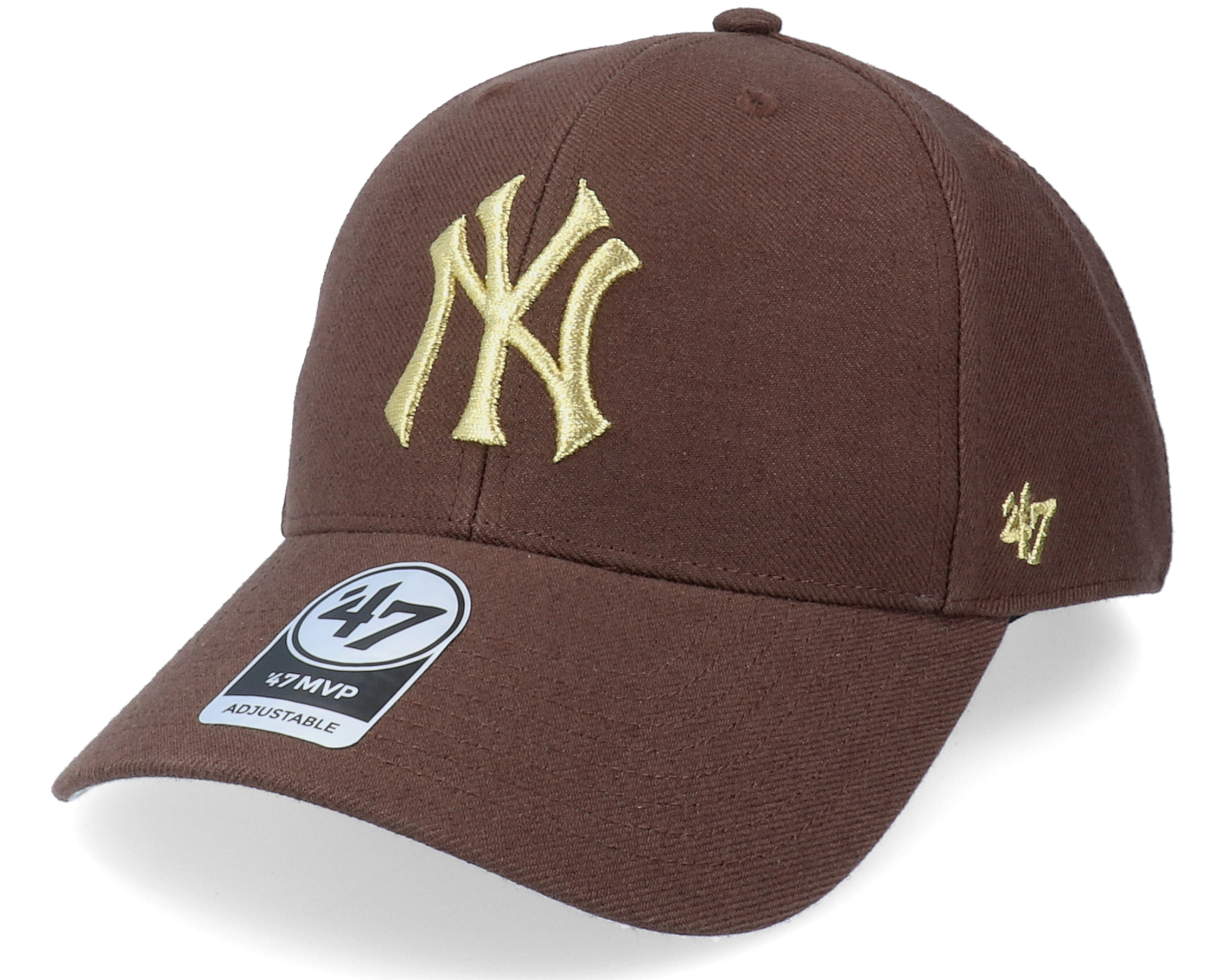 New York Yankees Mvp Brown Adjustable - 47 Brand