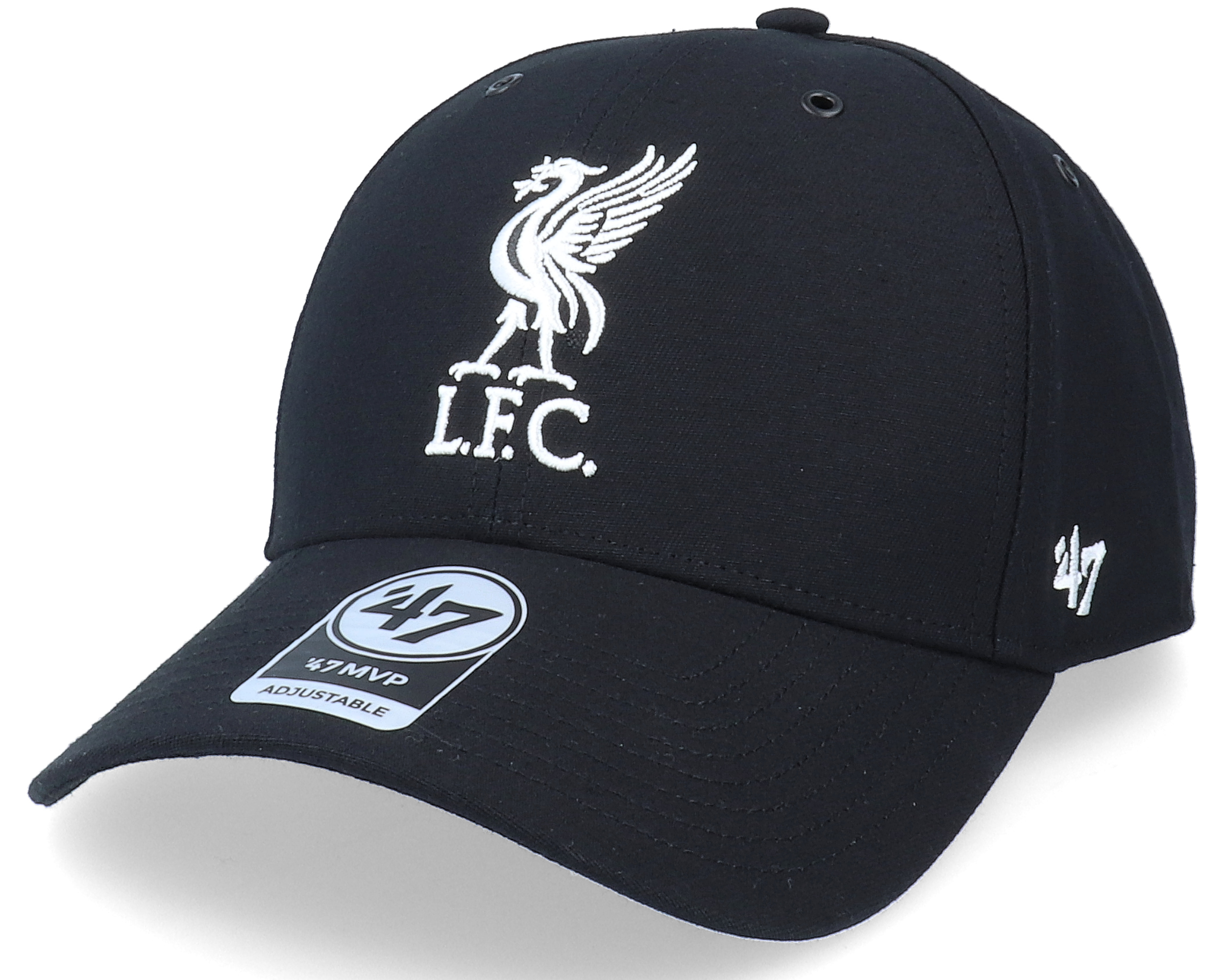 Liverpool FC Aerial Mvp Black Adjustable - 47 Brand cap | Hatstoreworld.com