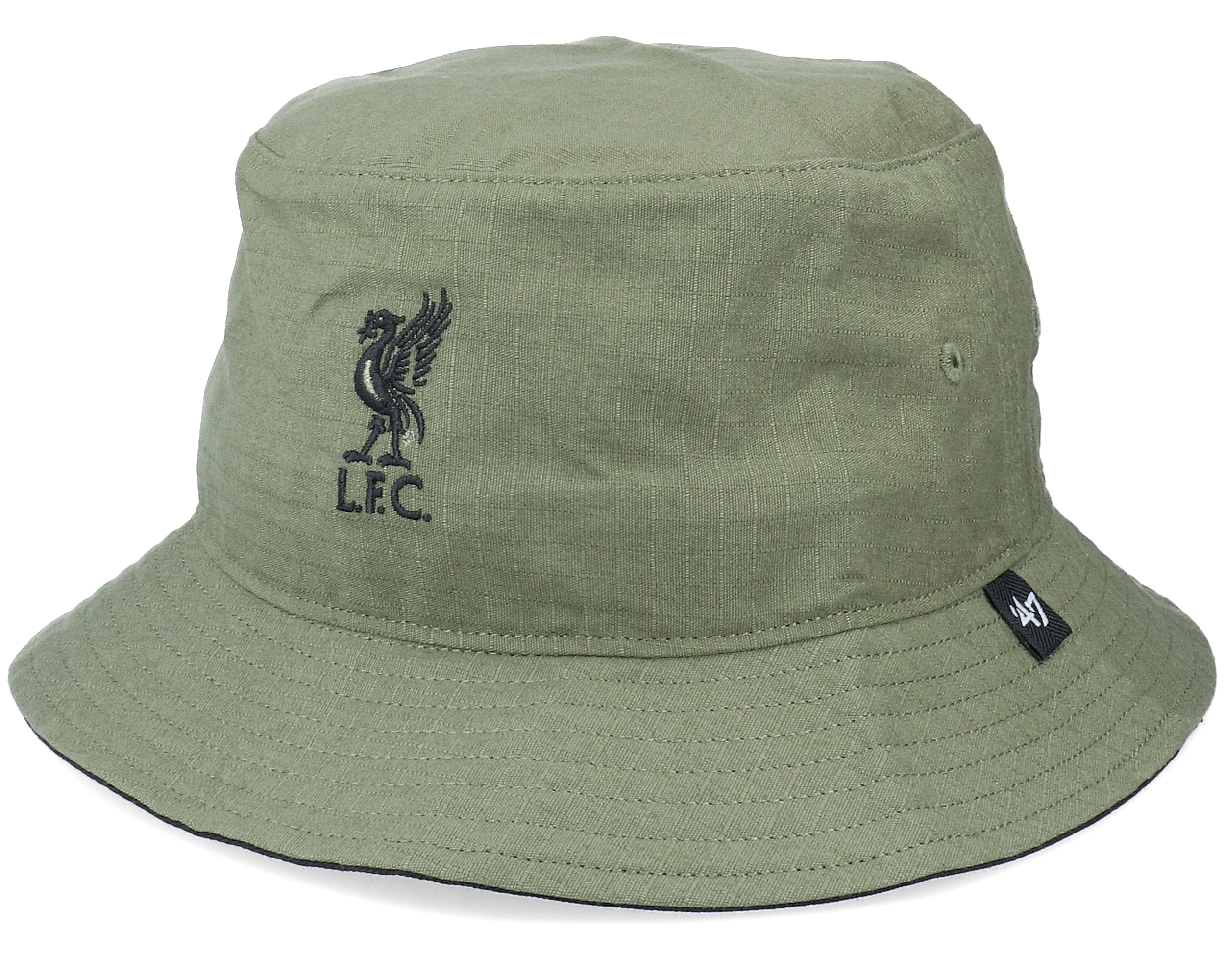 Liverpool FC Grid Lock Canopy Bucket - 47 Brand Hoed | Hatstore.be