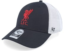 Liverpool FC Branson Mvp Black/White Trucker - 47 Brand