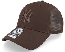 New York Yankees Branson Mvp Brown Trucker - 47 Brand