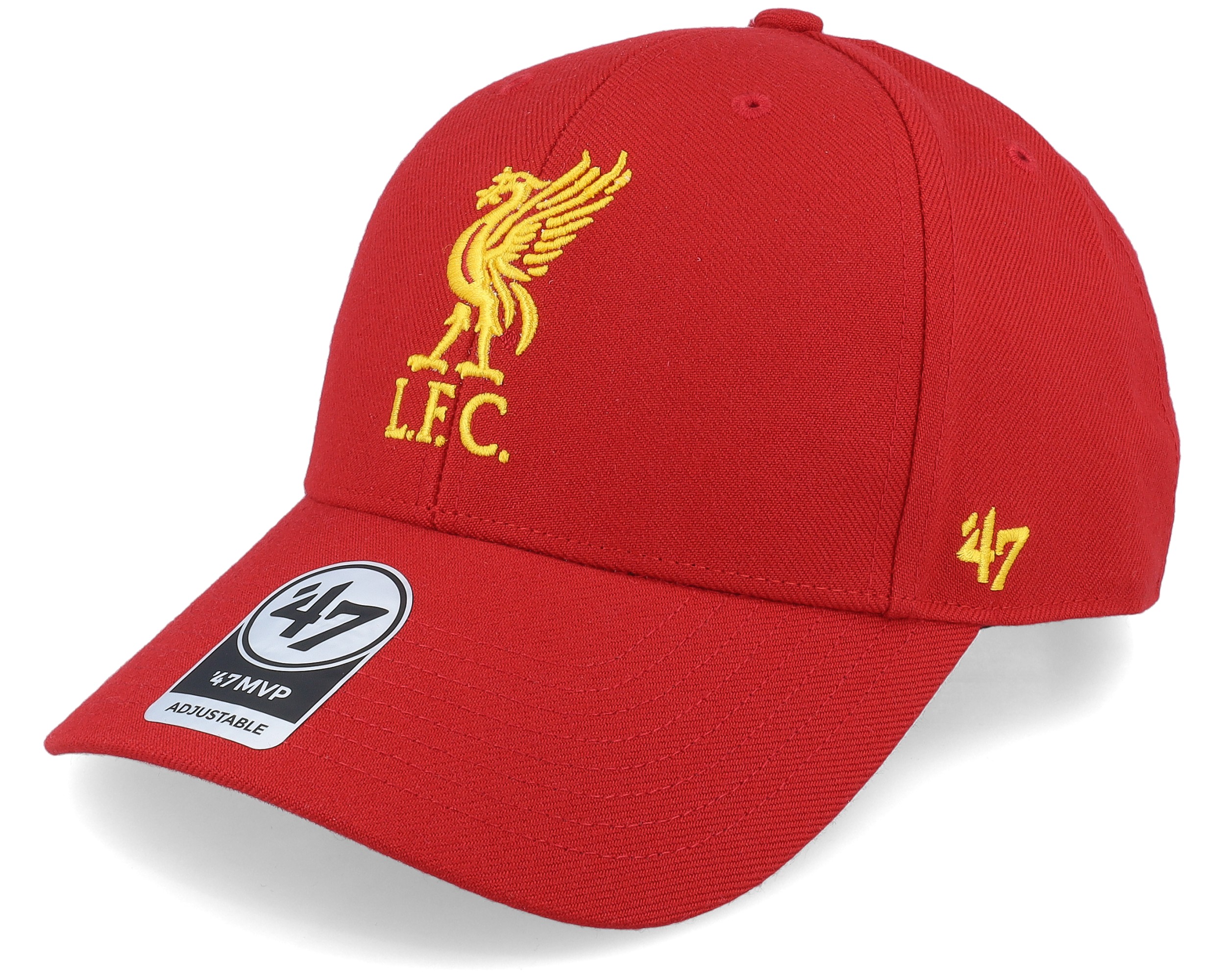 Liverpool FC Mvp Red Adjustable - 47 Brand cap | Hatstoreworld.com