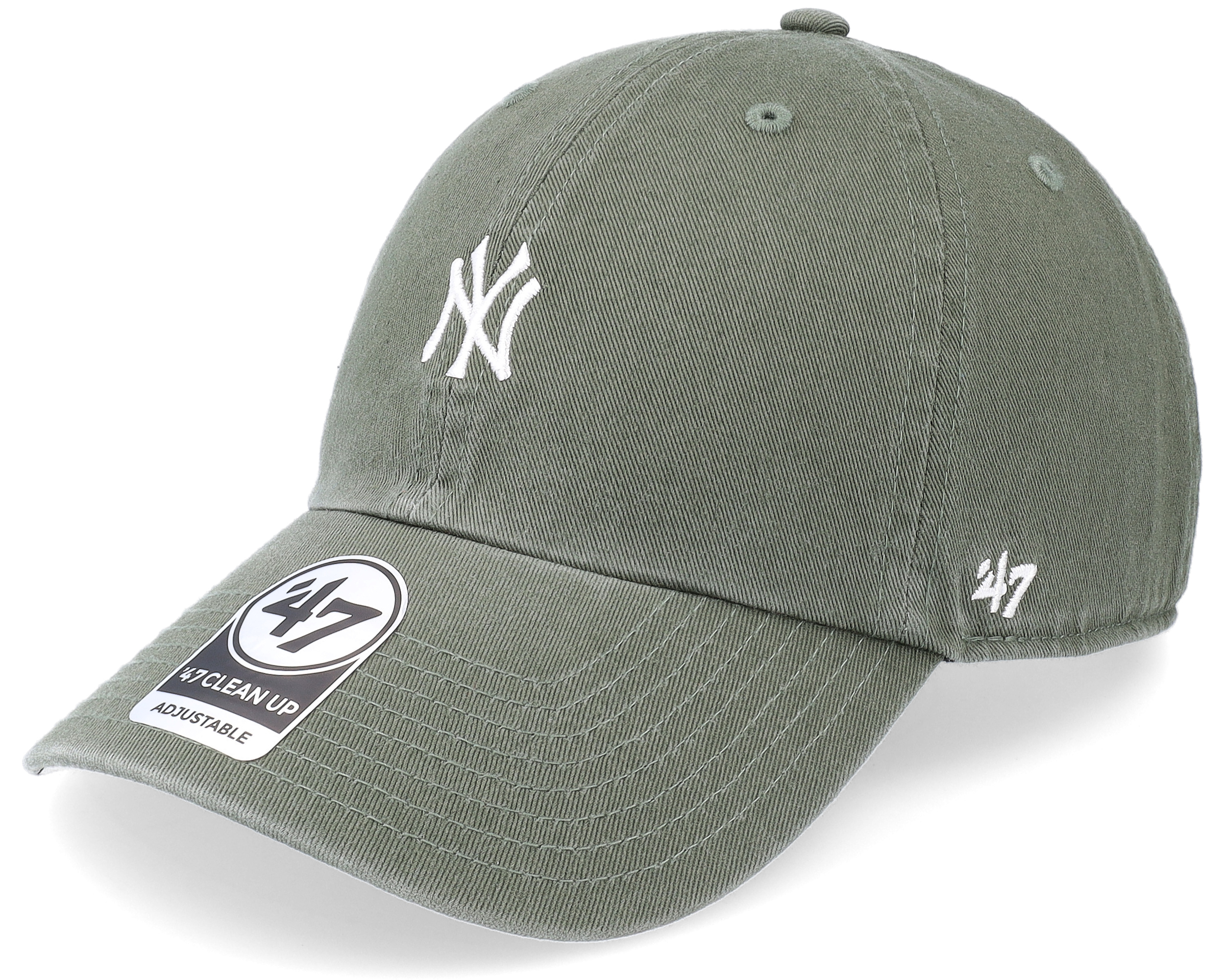 47 New York Yankees Moss Green MLB Clean Up Cap