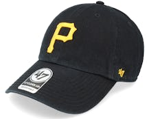 Pittsburgh Pirates MLB Team Colour Clean Up Black/Yellow Dad Cap - 47 Brand