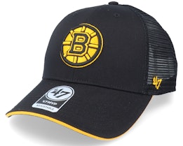 Boston Bruins Dagwood Mesh Mvp Black Trucker - 47 Brand