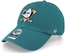 Anaheim Ducks NHL Clean Up Dark Teal Dad Cap - 47 Brand