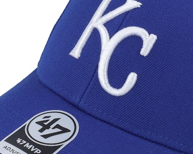 47Brand Kansas City Royals BCPTN World Series 1985 Royal Blue Sure Shot MVP  Snapback Hat, 47 BRAND HATS, CAPS