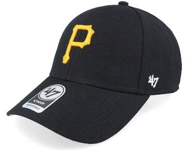 Pittsburgh Pirates Sure Shot Mvp Black Adjustable - 47 Brand