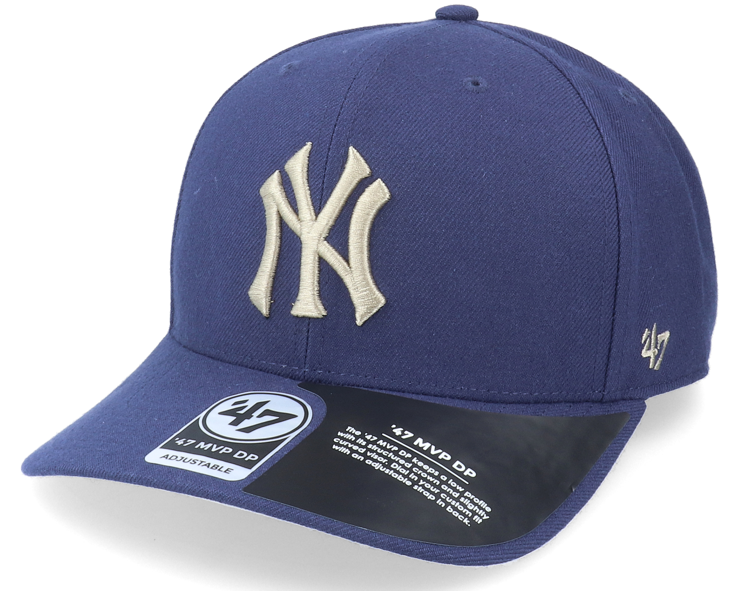 New York Yankees Cold Zone '47 Mvp Dp Light Navy Adjustable