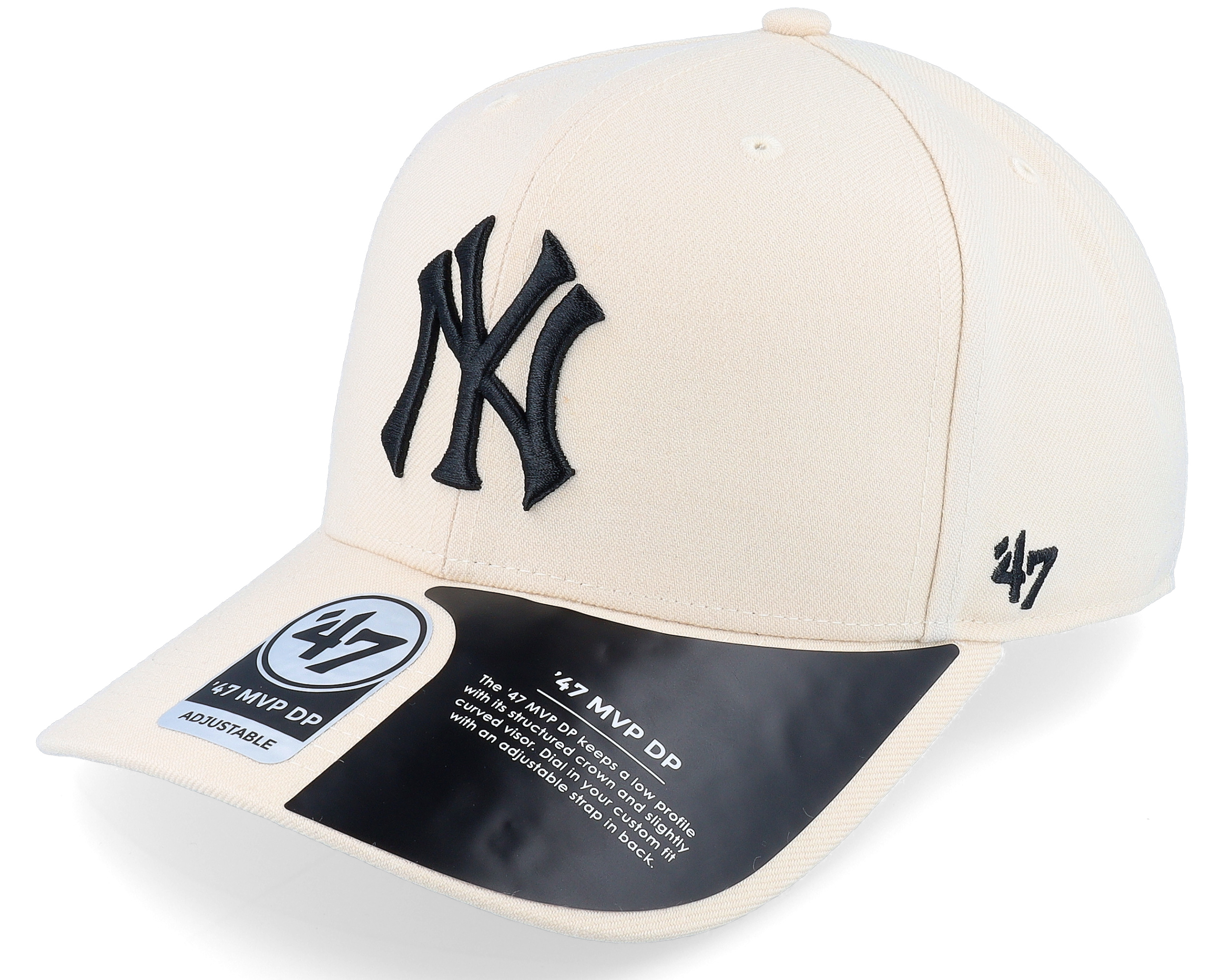 New York Yankees Cold Zone Mvp Dp Natural/Black Adjustable - 47 Brand ...