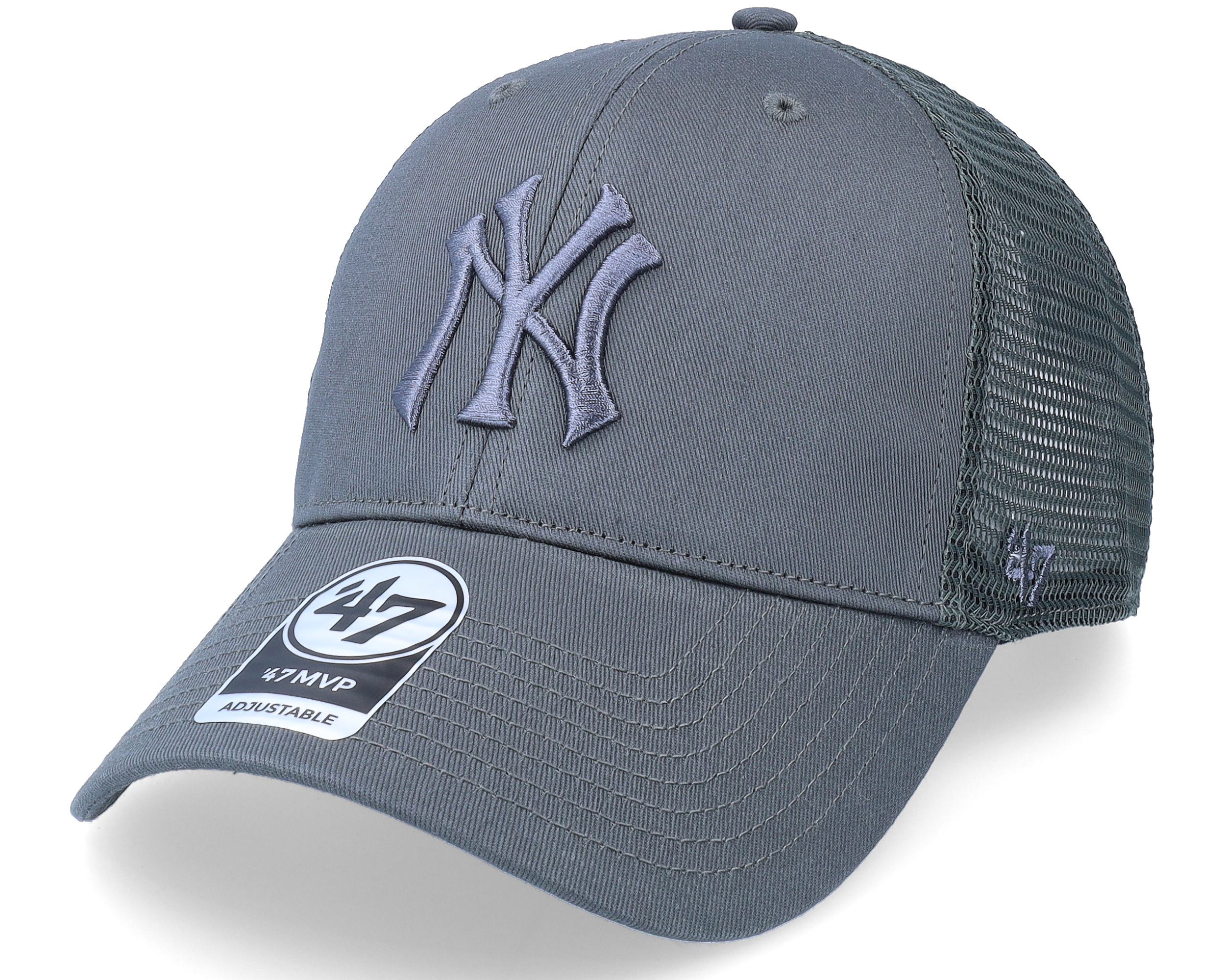 Branson MVP New York Yankees charcoal 47 Brand Trucker Cap 
