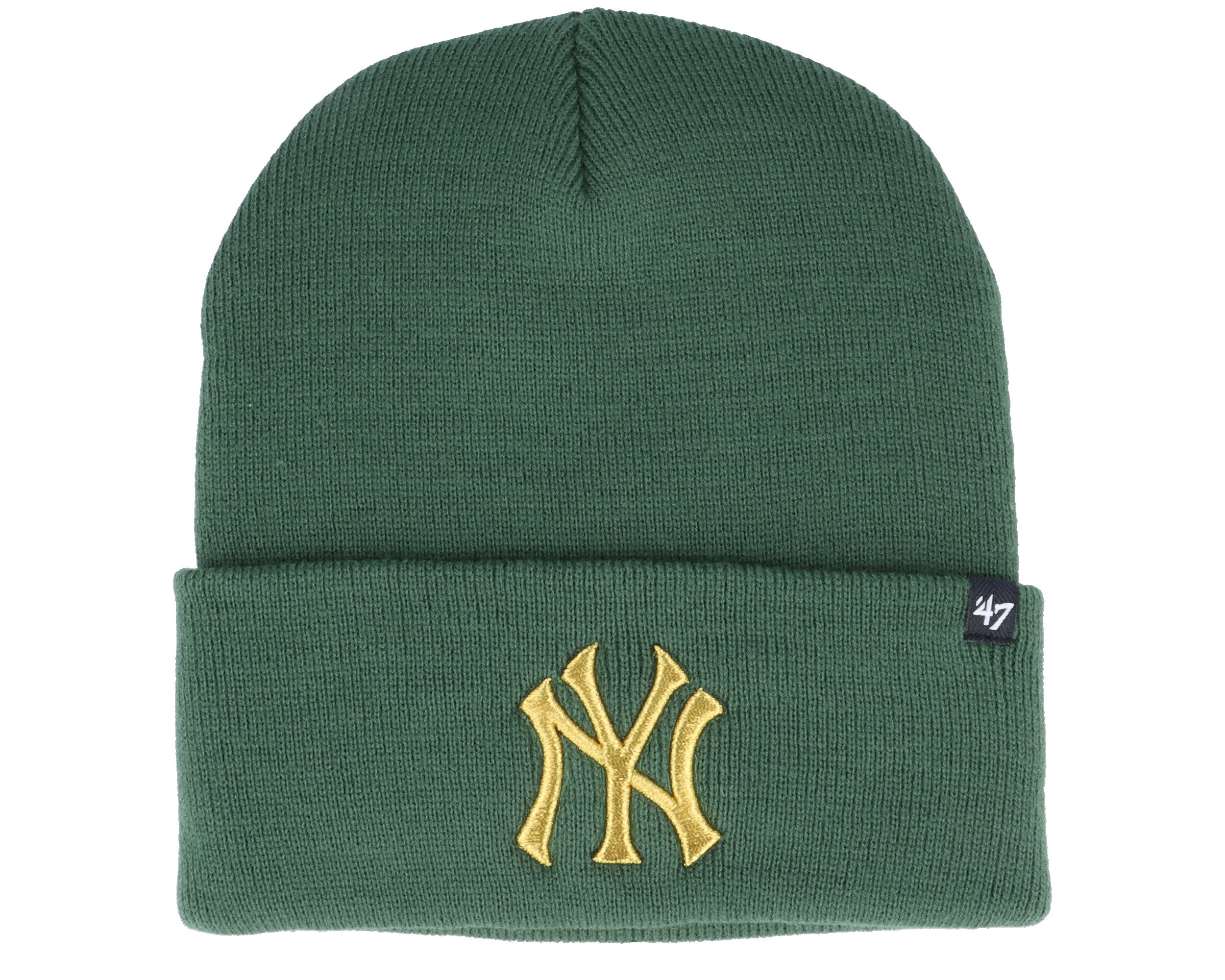 New York Yankees Metallic Haymaker Knit Dark Green Cuff - 47 Brand ...