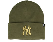 New York Yankees MLB Metallic Haymaker Sandalwood Cuff - 47 Brand