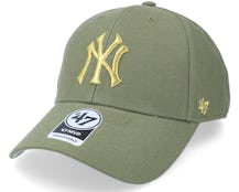 New York Yankees Metallic Mvp Sandalwood Adjustable - 47 Brand