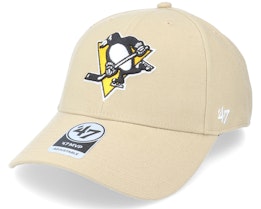 Pittsburgh Penguins Mvp Khaki Adjustable - 47 Brand