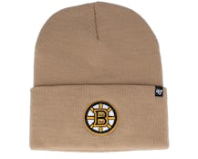 Boston Bruins Haymaker Knit Khaki Cuff - 47 Brand