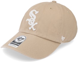 Chicago White Sox MLB Ballpark Clean Up Khaki Dad Cap - 47 Brand