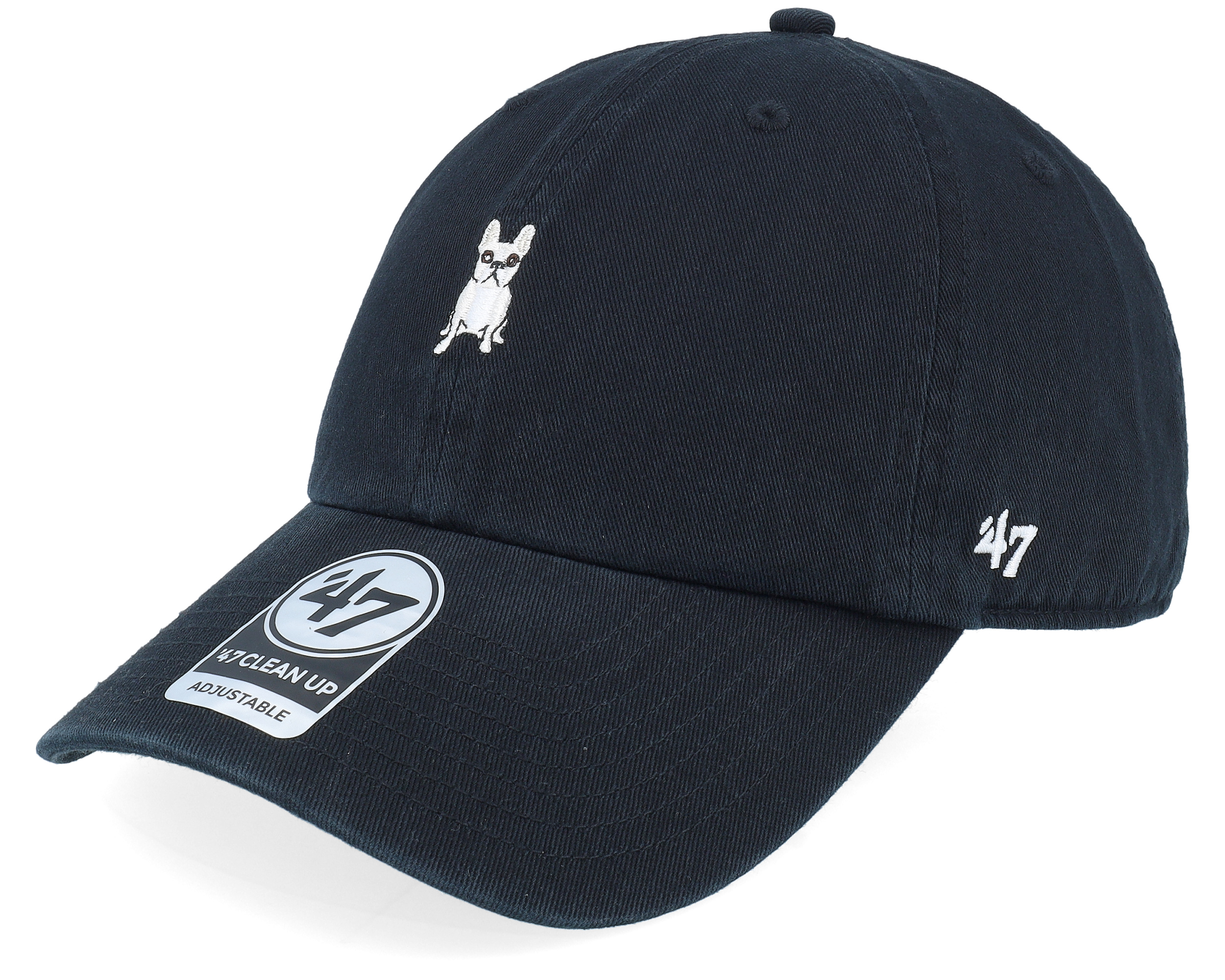Dog Base Runner Icon 47 Clean Up Black Dad Cap - 47 Brand