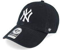 New York Yankees MLB Ballpark Clean Up Black Dad Cap - 47 Brand