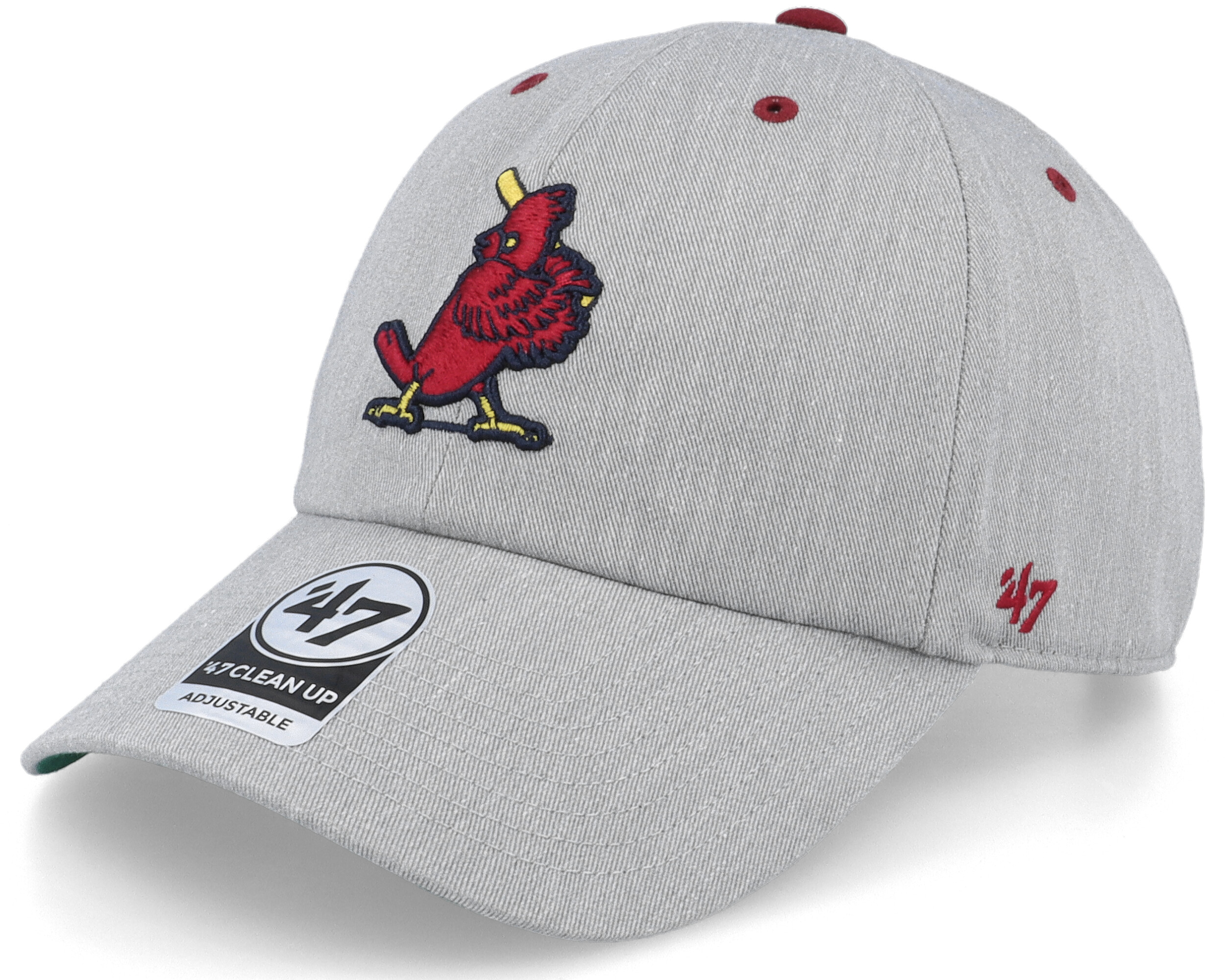 47 Brand St. Louis Cardinals MLB Cooperstown Clean Up Strapback Baseball  Cap Dad Hat MLB Baseball Caps