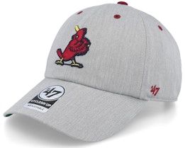St. Louis Cardinals MLB Full Count Clean Up Grey Dad Cap - 47 Brand