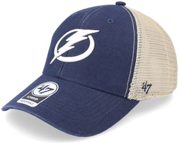 Tampa Bay Lightning NHL Flagship Wash MVP Navy Trucker - 47 Brand