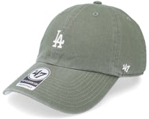 Los Angeles Dodgers MLB  Base Runner Clean Up Moss Dad Cap - 47 Brand