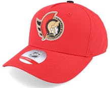 Kids Ottawa Senators Precurved Cap Red Adjustable - Outerstuff
