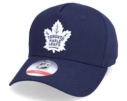 Kids Toronto Maple Leafs Precurved Leafs Blue Adjustable - Outerstuff