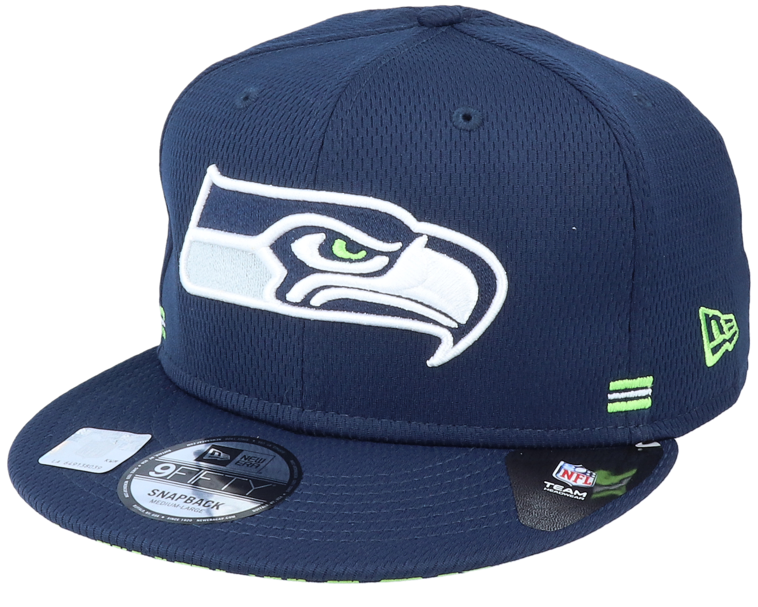 Seattle Seahawks NFL 20 Side Lines Home Em 9Fifty OTC Snapback New Era Hatstorecompany