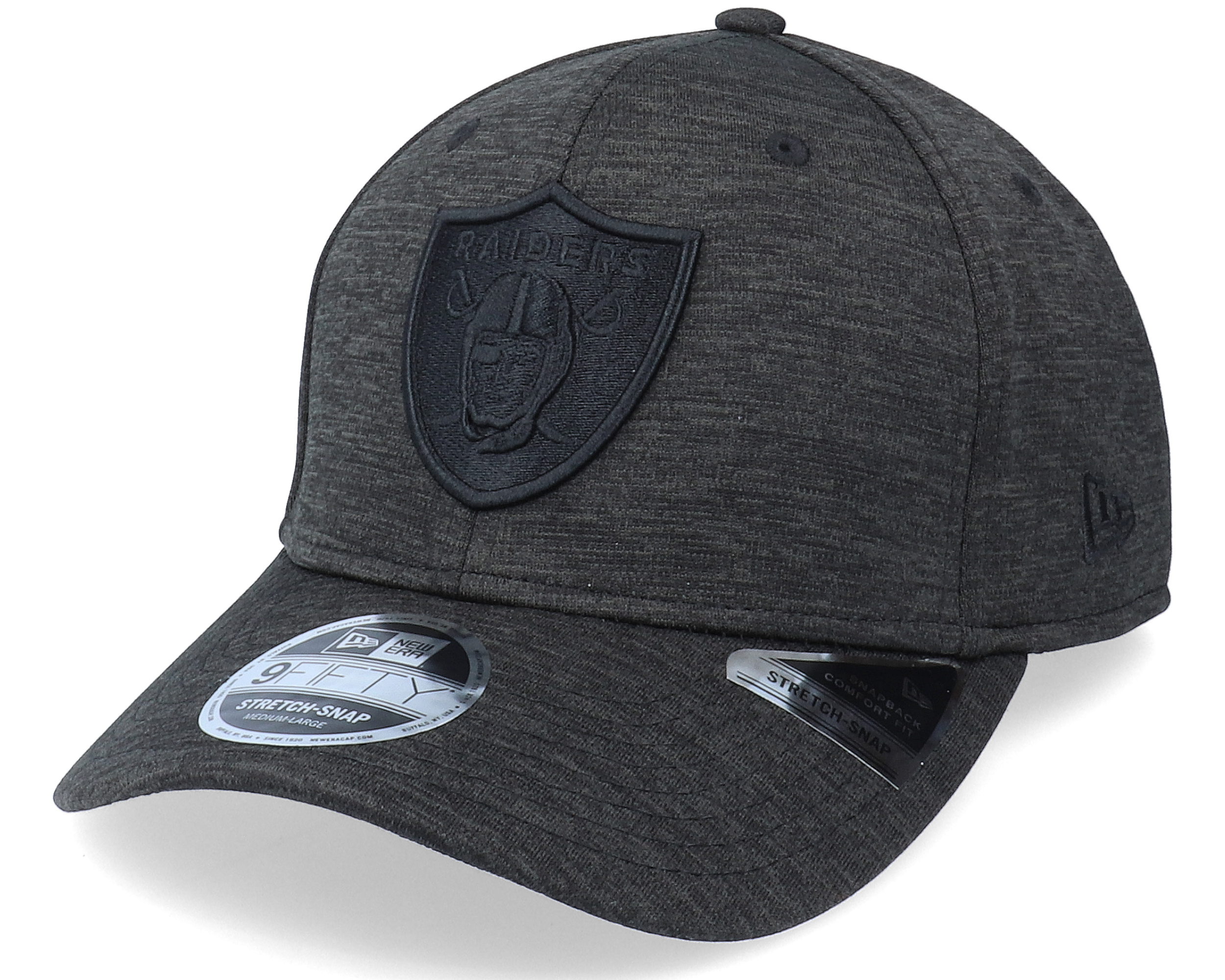 Las Vegas RAIDERS NFL Team Heather 9FIFTY grey/black cap