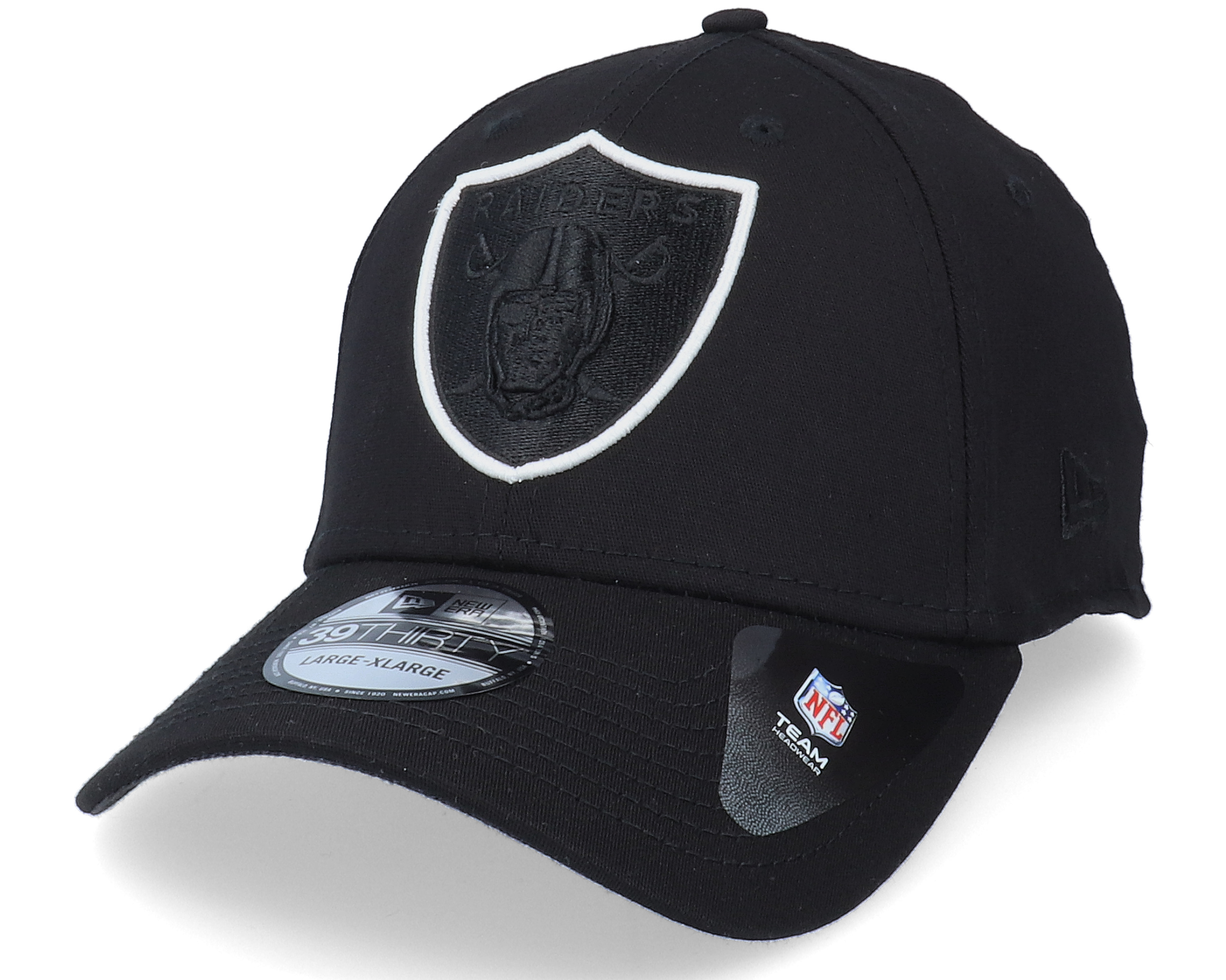 New Era Tonal Black Las Vegas Raiders 39Thirty Cap Black