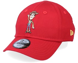 Kids Infant Logo Woody 9Forty Red Adjustable - New Era