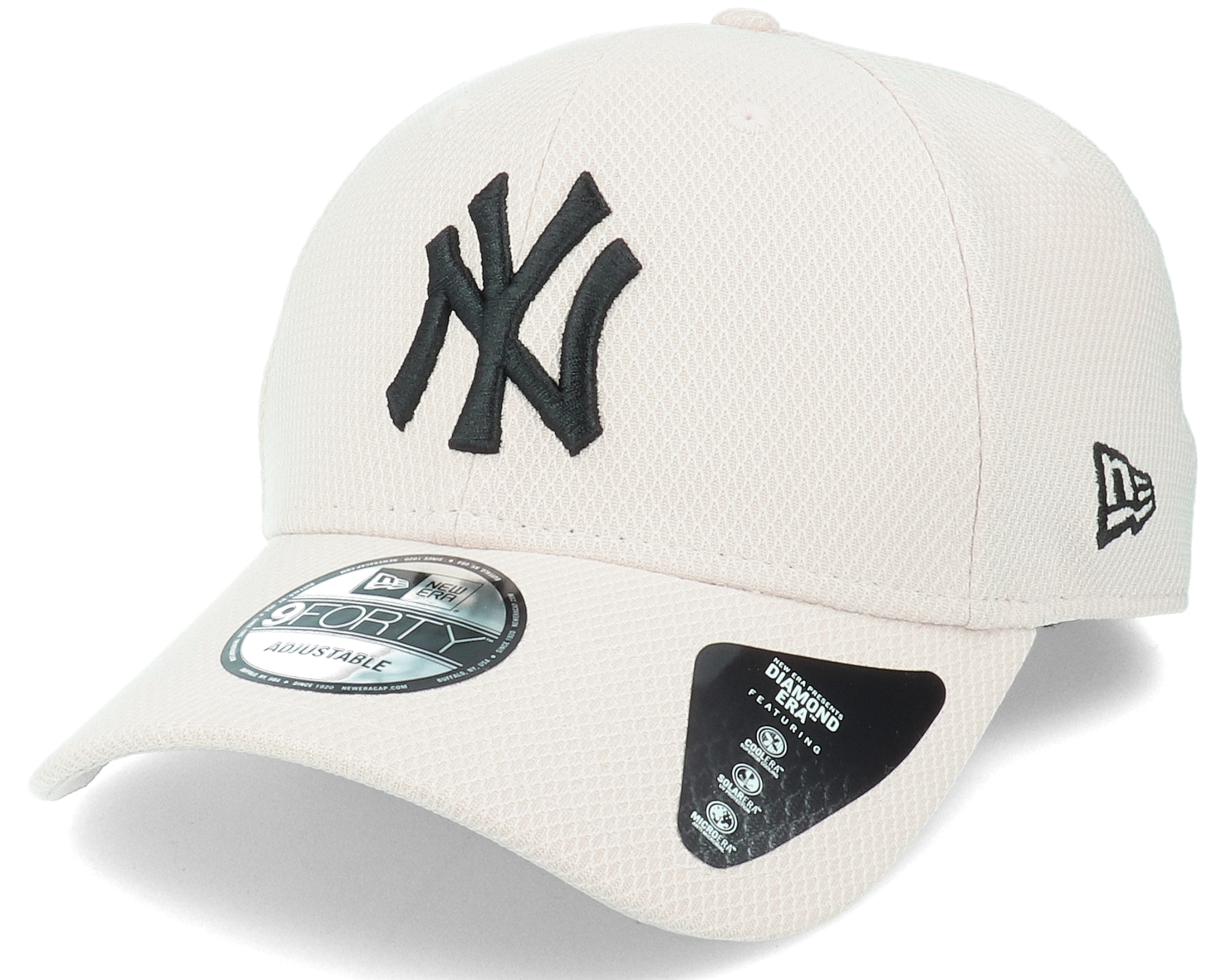 New York Yankees Diamond Era 9Forty Stone/Black Adjustable - New Era ...