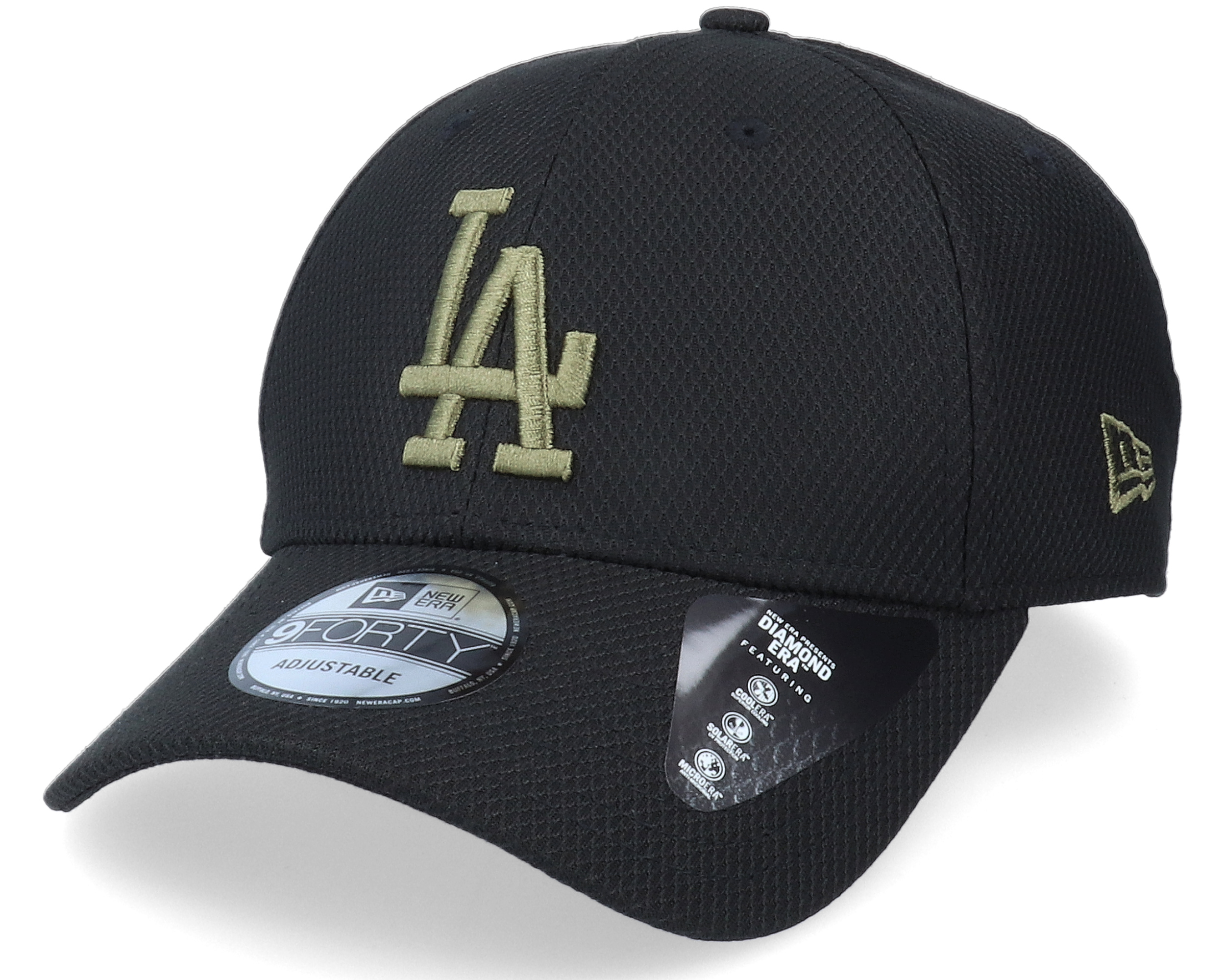 ◆海外正規品◆New Era 9FORTY Los Angeles Los Angeles Dodgers Diamond Era 9Forty Black/Olive
