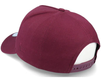 New Era Atlanta Braves 'Moleskin' 9FORTY A-Frame Snapback Maroon