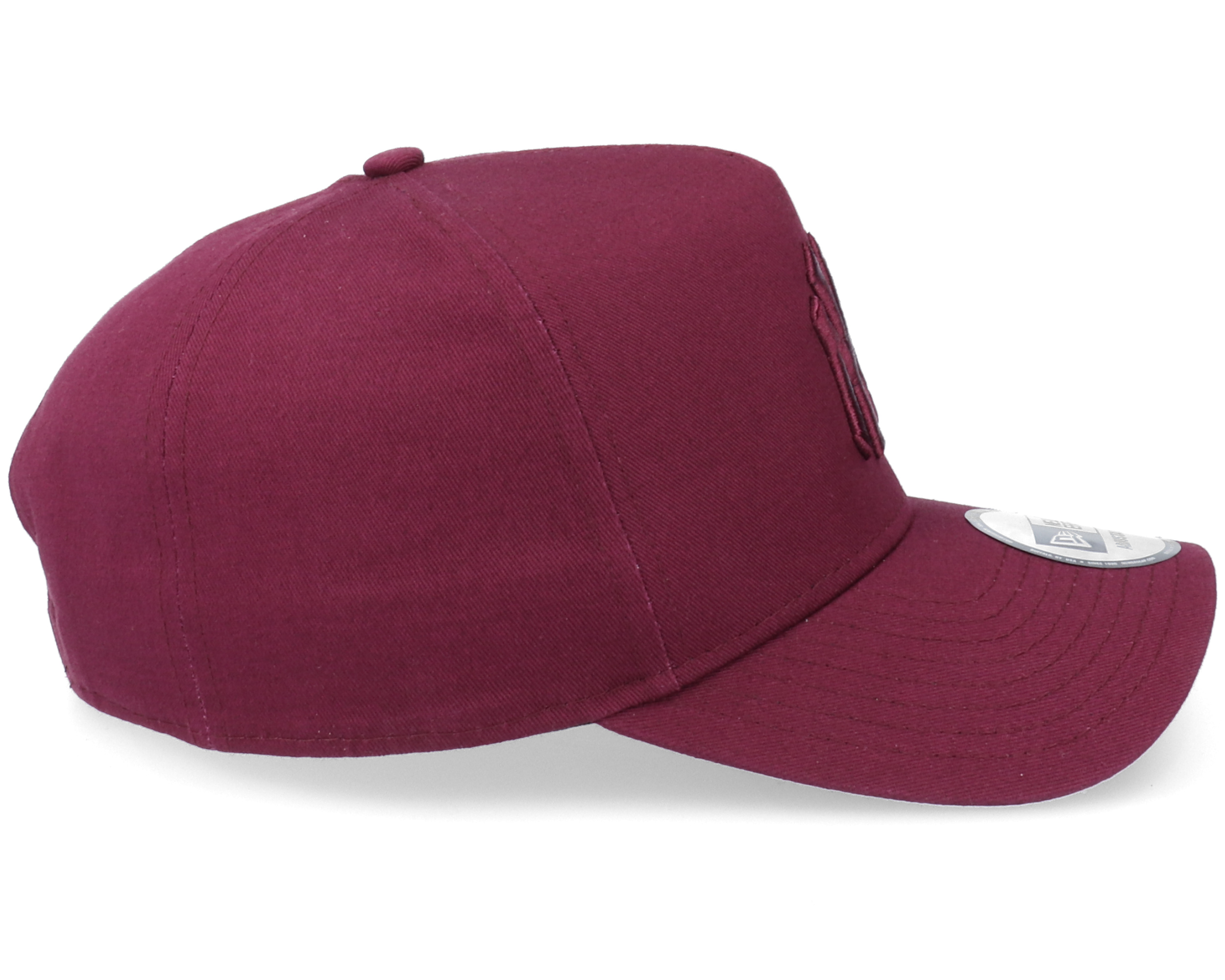 帽子 RIEHATA New Era 9FORTY A-FRAME BURGUNDY BURGUNDY HATS | TOPPERZSTORE.COM