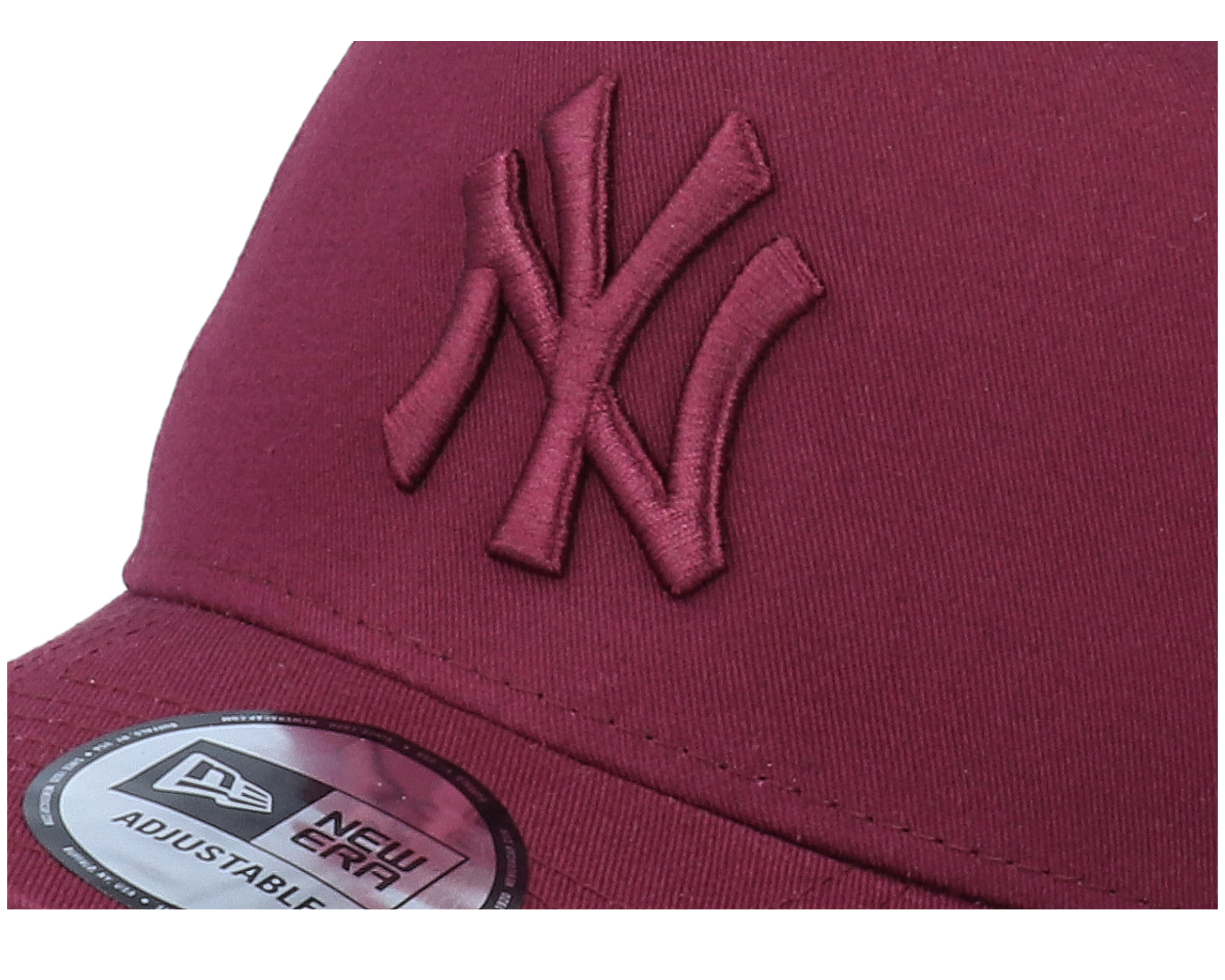帽子 RIEHATA New Era 9FORTY A-FRAME BURGUNDY BURGUNDY HATS | TOPPERZSTORE.COM
