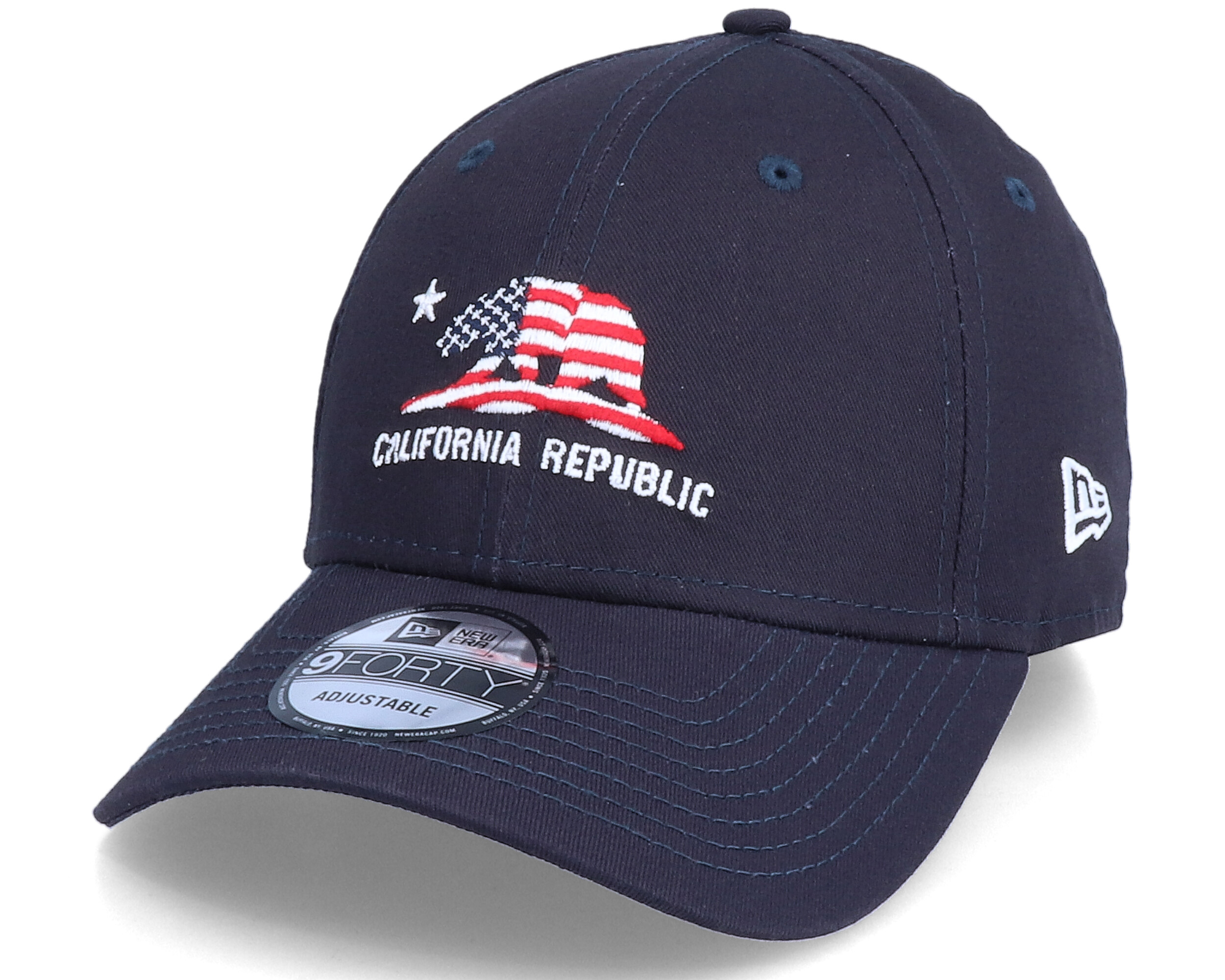 California 9Forty Navy Adjustable - New Era - casquette | Hatstore.fr