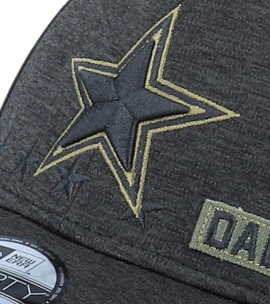 dallas cowboys salute to service fitted hat